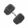 Picture of CAP Barbell Coated Hex Dumbbell with Contoured Chrome Handle, Single, 25 Pounds