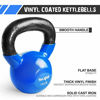 Picture of Yes4All Vinyl Coated Kettlebell Weights Set