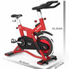 Picture of pooboo Pro Indoor Cycling Bike, Belt Drive Exercise Bike Stationary