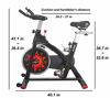 Picture of VIGBODY Exercise Bike Indoor Cycling Bike Adjustable Stationary Bicycle