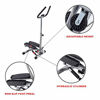 Picture of Sunny Health & Fitness Twist Stepper Step Machine w/Handle Bar and LCD Monitor - NO. 059