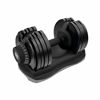 Picture of ATIVAFIT Adjustable Dumbbell 71.5 Pounds Fitness Dial Dumbbell with Handle and Weight Plate for Home Gym Note: Single