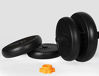 Picture of Elevens 66 Lbs Dumbbell Set with Barbell Kettlebell and Push Up Bar Function
