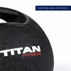 Picture of Titan Fitness 10 lb Dual Grip Medicine Ball Rubber Muscle Driver Sport Double