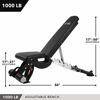 Picture of Adjustable Weight Bench, 1000 lb by D1F for Strength Training - Incline, Decline, Flat Workout Benches for Lifting, Flies, Chest Press, Dips - Utility Equipment for Personal, Commercial Gym