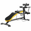 Picture of ZENOVA Adjustable Weight Bench, Flat Incline Decline Multistage Exercise Workout Bench with Leg Extension and Curl,Training Bench for Full Body Workout