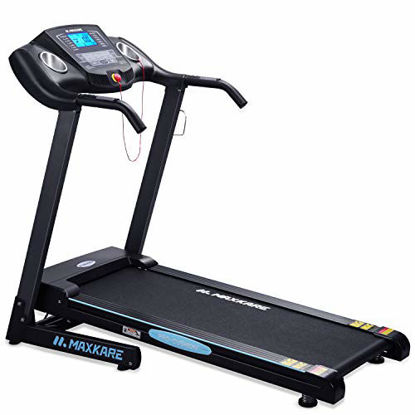 Picture of MaxKare Electric Folding Treadmill Auto Incline Running Machine