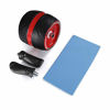 Picture of Laus Ab Carver Wheel Roller - with Knee Pad Mat, Automatic Rebound and Multiple Angles Core Workouts (Wine Red)
