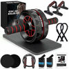 Picture of MIBOTE 13-in-1 Ab Roller Wheel Kit with Knee Pad, Resistance Bands, Push-Up Bar, Jump Rope, Core Strength & Abdominal Home Gym Abs Workout Equipment for Men/Women
