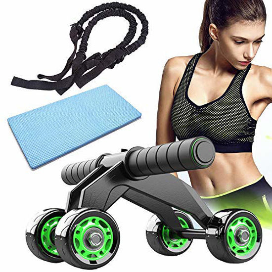 Picture of Bingfone Ab Wheel Roller Kit for Abdominal Exercise