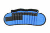 Picture of GYMENIST Pair of Ankle Weights Can Be Adjusted Up to 5.5 LB Each Set of 2 x Weight Wraps (Total 11-LB), Blue (4347391503)