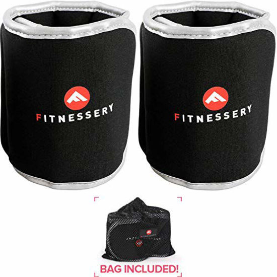Picture of Ankle Weights (3 Pounds x 2) - Ankle Weights for Women and Men - Wrist Weights for Women and Men - Leg Weights for Women and Men - Arm Exercise Weights - Home Gym Workout Equipment - Ankle Weight