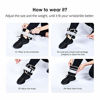 Picture of REEHUT Ajustable Ankle and Wrist Weights with Strap for Fitness, Jogging, Walking, Hiking and Gym (1-5 lbs per Weight, 2-10lbs a Pair)