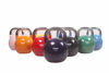Picture of POWERT Competition Kettlebell|Premium Quality Coated Steel|Ergonomic Design|Great for Weight Lifting Workout & Core Strength Training& Muscle Building|Color Coded 10-50LB|Single (B-15 LB)