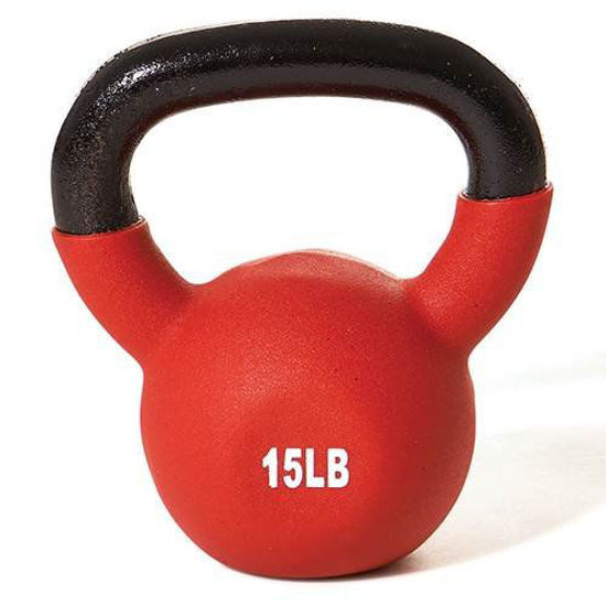 Picture of Champion Barbell Vinyl Coated Kettlebell, 35-Pound