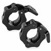 Picture of Barbell Clamp, Dreampark 1" Diameter ABS Barbells Locking Collars Clamps with Quick Release.(1 Pair, Black)