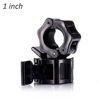 Picture of Barbell Clamp, Dreampark 1" Diameter ABS Barbells Locking Collars Clamps with Quick Release.(1 Pair, Black)