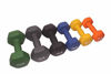 Picture of POWERT HEX Neoprene Dumbbell |Coated Colorful Hand Weights in Pair (I-15 lbs)