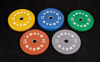 Picture of AMGYM Color Olympic Bumper Plate, Weights Plates, Bumper Weight Plate, Steel Insert, Strength Training, Pair
