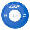 Picture of CAP Barbell Olympic Rubber Bumper Plate with Steel Hub 2" (Single), Blue, 20 kg