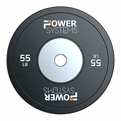 Picture of Power Systems Training Bumper Plate - with Reinforced Inner Stainless Steel Disc for Maximum Durability (55)