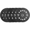 Picture of AMGYM LB Bumper Plates Oplympic Weight Plates, Bumper Weight Plates, Steel Insert, Strength Training, Pair