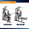 Picture of Marcy MWM-988 Multifunction Steel Home Gym 150lb Weight Stack Machine