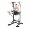 Picture of Power Tower, Adjustable Height Dip Station Pull Up Bar,Strength Training Workout Equipment,Suit for Home Gym