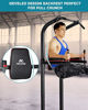 Picture of MaxKare Power Tower Pull Up Dip Station for Home Workout Multi-Function Stable Exercise Fitness Strength Training Equipment