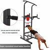 Picture of Power Tower Workout Dip Station for Home Gym Strength Training Fitness Equipment