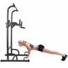 Picture of Dip Station Chin Up Bar Core Power Tower Pull Push Up,Parallel Bars, Arm Support, Swivel Waist Twist, Ring Pull Chest Etc , for Home Use Gym Exercise Sport Sports&Outdoors Fitness&Bodybuilding (Black)