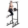 Picture of Dip Station Chin Up Bar Core Power Tower Pull Push Up,Parallel Bars, Arm Support, Swivel Waist Twist, Ring Pull Chest Etc , for Home Use Gym Exercise Sport Sports&Outdoors Fitness&Bodybuilding (Black)