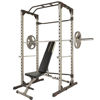 Picture of Fitness Reality 810XLT Super Max Power Cage | Optional Lat Pull-down Attachment and Adjustable Leg Hold-down | Power Cage Only