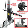 Picture of Valor Fitness BD-41 Heavy Duty Power Rack w/Multi-Grip Chin-Up Bar & LAT Pull Attachment