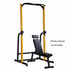 Picture of ZENOVA Power Rack Adjustable Squat Stand with J-Hooks, Gym Fitness Power Tower Squat Rack, 800LBS Weight Capacity