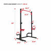 Picture of Sunny Health & Fitness Power Zone Squat Stand Rack Power Cage - SF-XF9931, Black/Red