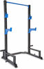Picture of WF Athletic Supply Deluxe Power Cage with High Weight Capacity, J Hooks & Safety Spotter Arms, Olympic Weight Plate Storage and Bar Storage
