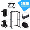 Picture of AMGYM Power Rack Power Cage Workout Station Home Gym for Weightlifting Bodybuilding and Strength Training