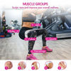 Picture of Te-Rich Resistance Bands for Legs and Butt, Fabric Women/Men Stretch Exercise Loops, Thick Wide Non-Slip Gym Bootie Band 3 Set for Squat Glute Hip Thigh Workout Training