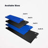 Picture of We Sell Mats 4 ft x 6 ft x 2 in Personal Fitness & Exercise Mat, Lightweight and Folds for Carrying, Blue