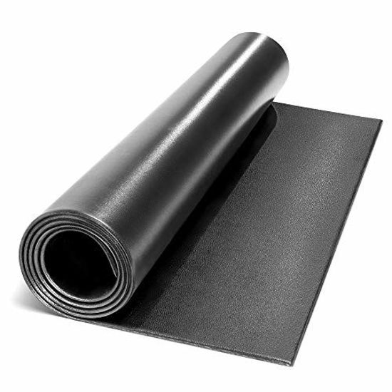 Picture of Marcy Fitness Equipment Mat and Floor Protector for Treadmills, Exercise Bikes, and Accessories Mat-366 (78" x 36" x 0.25" Thickness)