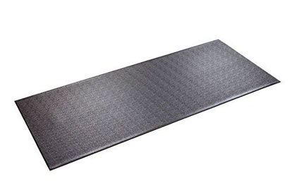 Picture of SuperMats Heavy Duty Equipment Mat 30GS Made in U.S.A. for Treadmills Ellipticals Rowing Machines Recumbent Bikes and Exercise Equipment (2.5-Feet x 6-Feet) (30" x 72") (76.20 cm x 182.88 cm)