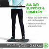 Picture of Gaiam Evolve Balance Board for Standing Desk - Stability Rocker Wobble Board for Constant Movement to Increase Focus, Alternative to Standing Desk Anti-Fatigue Mat