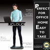 Picture of Licloud Wooden Balance Board Standing Mat Standing Desk Mat Office Accessory - Foot Rocker Leg Exerciser