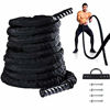 Picture of Lilypelle Battle Rope, 30ft Length Heavy Battle Exercise Training Rope for Strength Training, Cardio Workout, Crossfit, Fitness Exercise