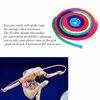 Picture of Estink Gymnastics Rope, Rainbow Color Rhythmic Gymnastics Rope Solid Competition Arts Competition Rope Nylon Jumping Training Rope