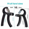 Picture of HAUSBELL Hand Grip 2 Pack Hand Grip Strength Trainer Hand Strengtheners, 30-145 Lbs Finger Exerciser Adjustable Resistance, Forearm Grip, Finger Strengthener Gripper Hand Grip Exerciser (2 Pack)