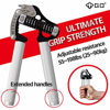 Picture of GD Iron Grip EXT 90 Hand Strengthener (Adjustable Hand Grip : 55 to 198lb) Hand Grip Hand Gripper Adjustable Hand Strengthener Wrist Strengthener Hand Workout