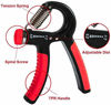 Picture of Eoney Hand Grip Strengthener Adjustable Hand Grip Exerciser，Hand Gripper with Resistance Range 22 to 88 Lbs(10-40kg) (Red)