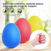 Picture of Peradix Hand Grip Strength Trainer, Stress Relief Ball for Adults and Kids, Wrist Rehab Therapy Hand Grip Equipment Ball Squishy - Set of 3 Finger Resistance Exercise Squeezer